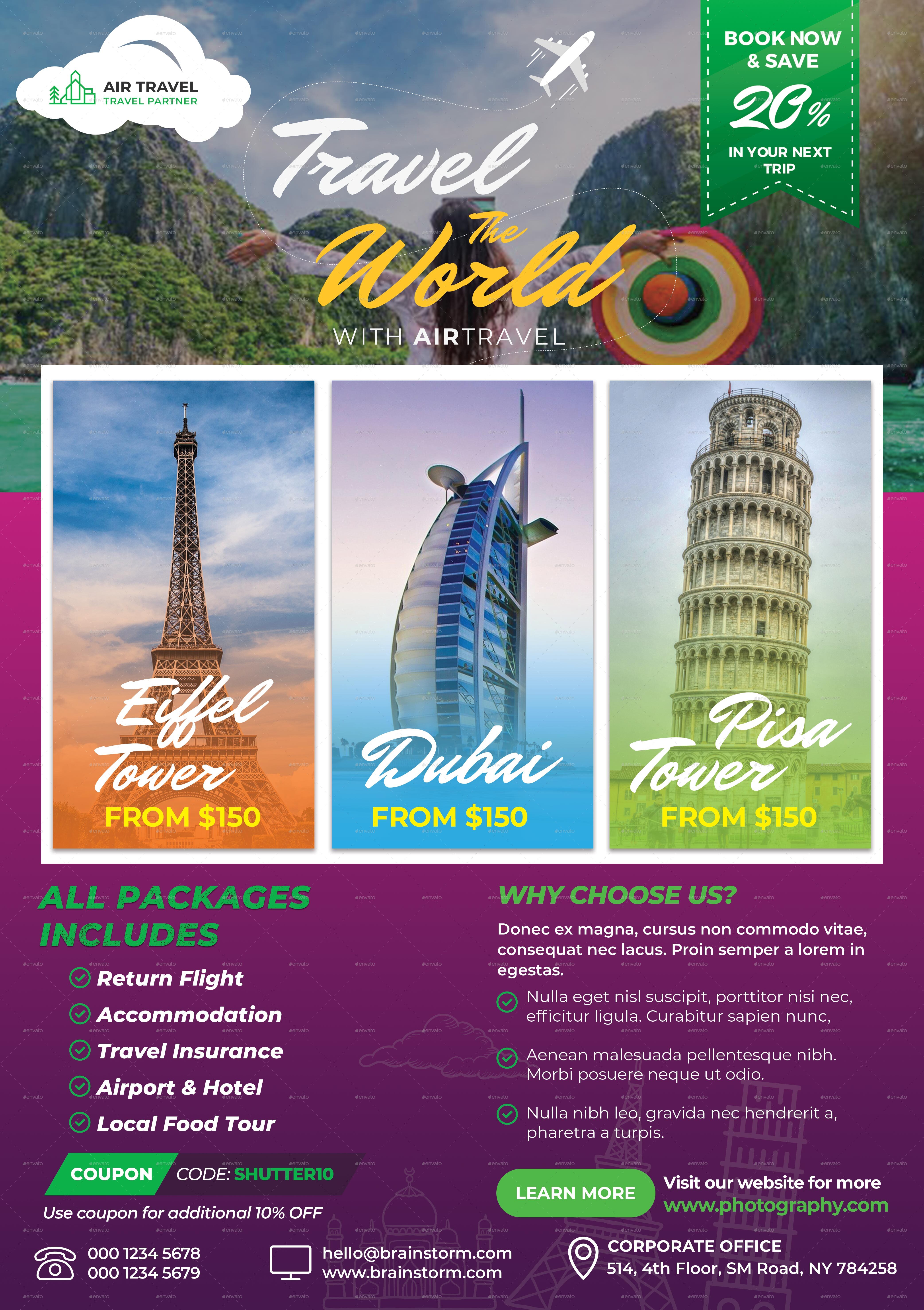 tour travel poster